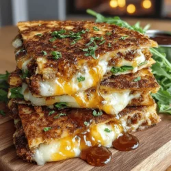 The culinary world thrives on the delightful fusion of flavors, and one of the most satisfying combinations is the sweet and savory pairing. Among the myriad of delicious dishes, quesadillas stand out as a versatile option that can cater to both casual dining and elegant gatherings. Originating from Mexico, quesadillas have evolved over the years, allowing for countless variations that merge diverse ingredients. One such enticing variation is the Sweet & Savory Apple Cheddar Quesadilla, which showcases the harmonious blend of sharp cheddar cheese and crisp apples.