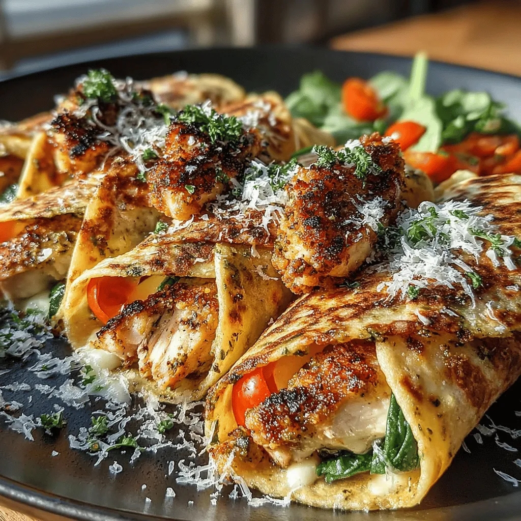 To create the perfect Crispy Pesto Chicken Wraps, it’s essential to understand the key ingredients that bring this dish to life.