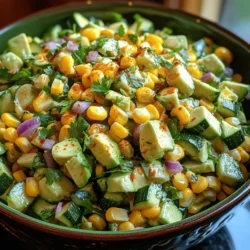 As the warm months roll in, the allure of fresh salads becomes irresistible. Bright, colorful, and packed with nutrients, salads offer a delightful way to enjoy seasonal produce while keeping meals light and refreshing. Among the myriad of salad options, Zesty Zucchini Corn Salad stands out with its vibrant flavors and varied textures, making it a perfect dish for summer barbecues, picnics, or a quick weeknight dinner. This salad not only pleases the palate but also delivers a wealth of nutritional benefits, thanks to its wholesome ingredients.