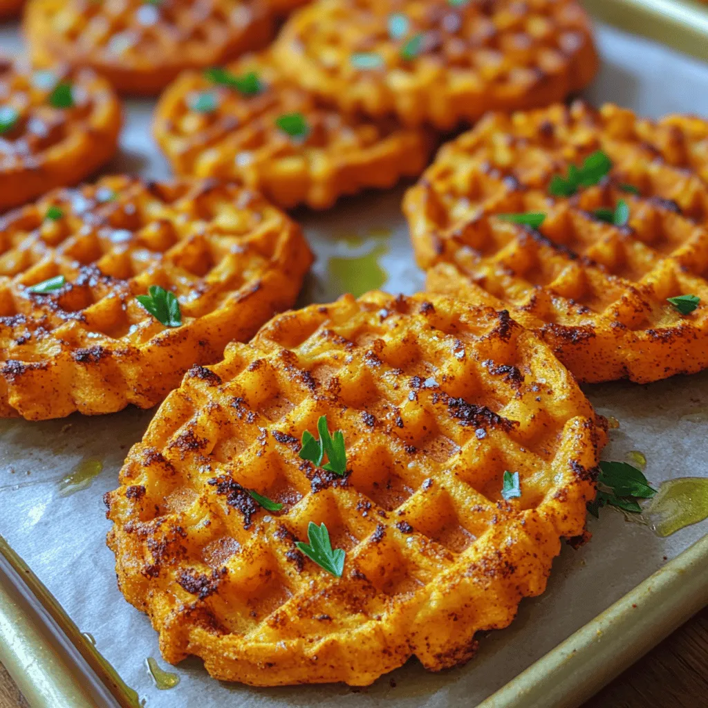 Crispy sweet potato waffle fries offer a tantalizing twist on a beloved classic, inviting both flavor enthusiasts and health-conscious eaters to indulge in a delicious snack that satisfies on multiple levels. These golden-brown delights boast a uniquely textured lattice shape that crisps up beautifully in the oven, making them a perfect companion for everything from burgers and sandwiches to a stand-alone snack. What sets them apart from traditional potato fries is not just their taste but also their nutritional profile, providing a heartier option filled with vitamins and minerals.
