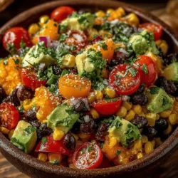 As the temperatures rise and summer approaches, the allure of fresh, vibrant dishes becomes irresistible. One such dish that perfectly embodies the essence of warm-weather dining is the Chilled Fiesta Corn Salad. This salad is not only a feast for the eyes with its brilliant colors but also a celebration of flavors that can elevate any gathering, from backyard barbecues to potluck parties. Its versatility makes it an excellent choice for various occasions, catering to different dietary preferences, including vegetarian and gluten-free options.