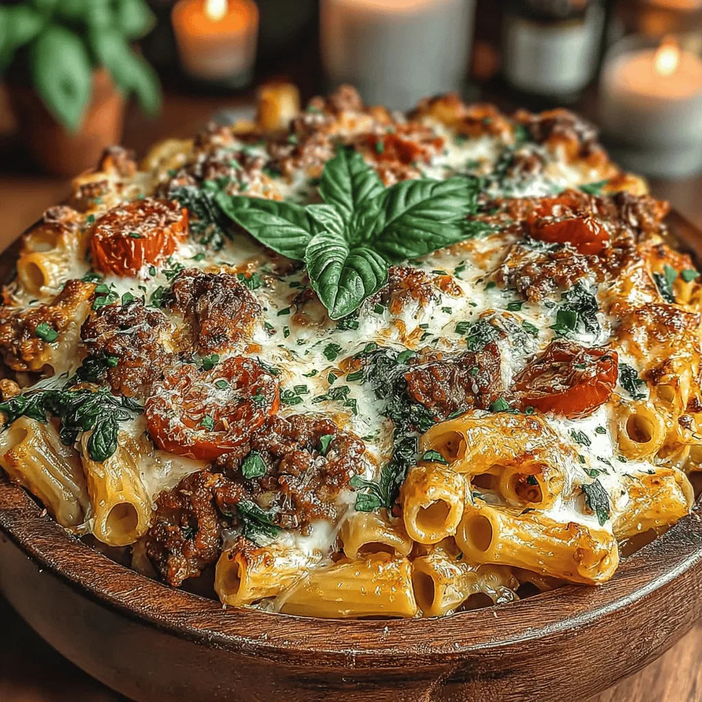 When it comes to comfort food, few dishes can rival a creamy Tuscan sausage pasta bake. This delightful recipe combines the rich flavors of Italian cuisine with the heartiness of a baked pasta dish, creating a meal that is both satisfying and indulgent. The creamy texture, infused with the savory notes of sausage and fresh produce, makes this dish a favorite for family dinners and gatherings. It’s the kind of meal that not only warms the body but also brings people together around the table, sharing in the joy of good food and good company.