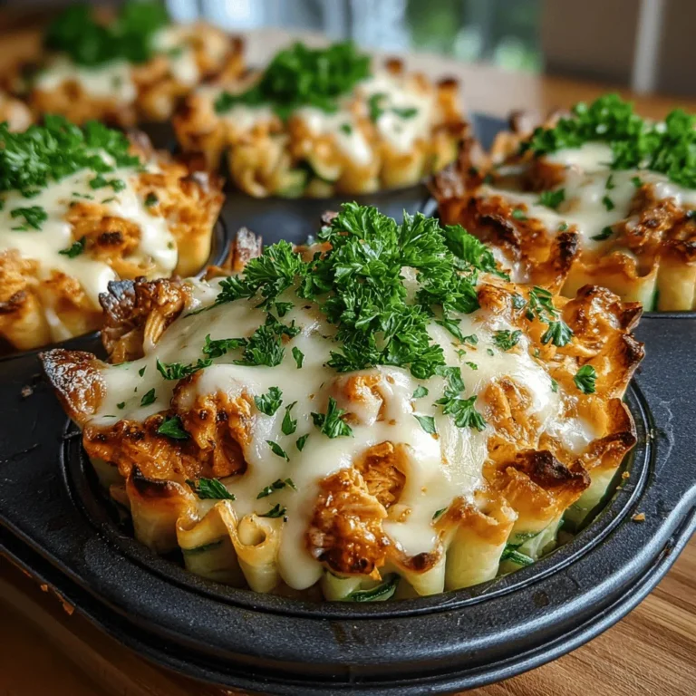 To fully appreciate the Buffalo Chicken Zoodle Alfredo Cups, it's essential to explore the key components that make this dish a flavorful and healthy indulgence. Each ingredient contributes to the overall taste and nutritional profile, allowing you to enjoy comfort food without the guilt.