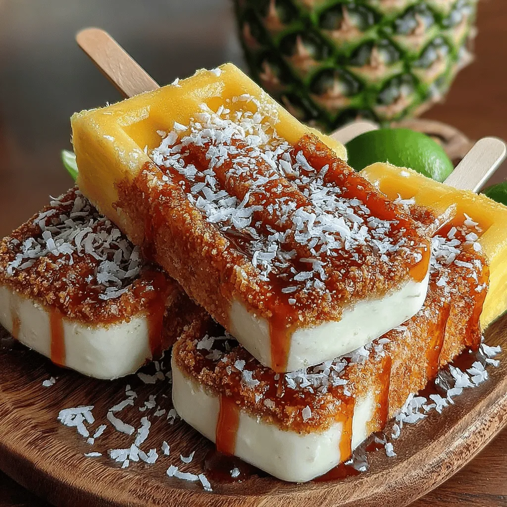 As the sun blazes overhead and temperatures soar, nothing quite compares to the refreshing delight of a popsicle. These frozen treats conjure memories of summer days spent outdoors, providing a cool and satisfying reprieve from the heat. While traditional popsicles often feature fruity purees or sugary juices, we are about to embark on a culinary adventure that elevates this classic favorite to new heights: enter Grilled Pineapple Popsicles.