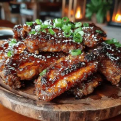 Before diving into the cooking process, it's essential to gather all the ingredients that will contribute to the magic of this dish. Fortunately, you won’t need an extensive list; this recipe relies on a handful of simple yet flavorful components that are easy to find. Here’s what you’ll need to create these sweet and tangy wings: