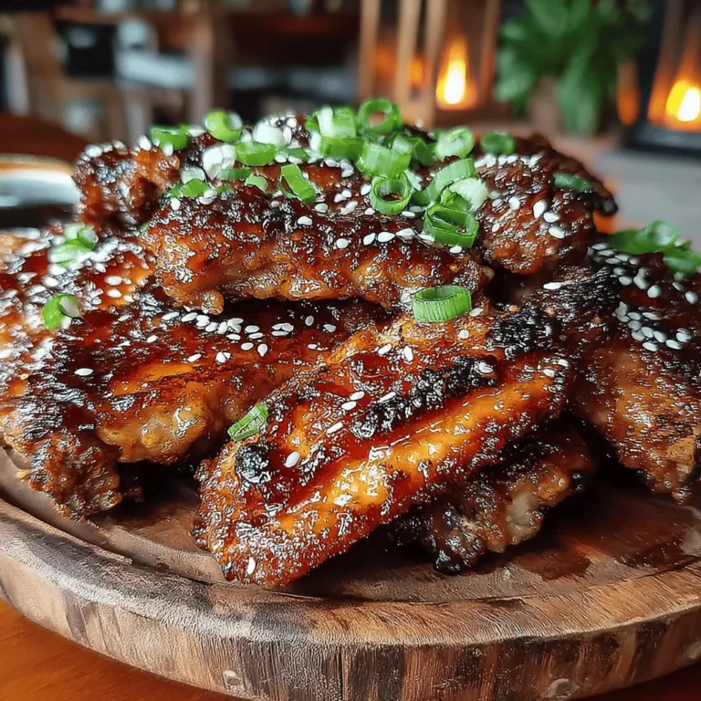 Before diving into the cooking process, it's essential to gather all the ingredients that will contribute to the magic of this dish. Fortunately, you won’t need an extensive list; this recipe relies on a handful of simple yet flavorful components that are easy to find. Here’s what you’ll need to create these sweet and tangy wings: