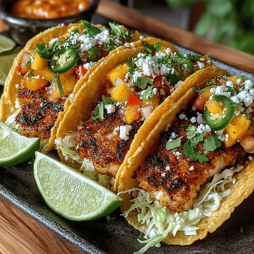 Fish tacos have established themselves as a beloved dish around the world, celebrated not only for their deliciousness but also for their versatility. Originating from coastal regions, these tacos are a delightful combination of fresh fish, vibrant toppings, and zesty sauces, making them an ideal choice for a light and satisfying meal. In recent years, creative culinary twists have emerged, and one of the most exciting innovations is the incorporation of peach salsa, which adds a surprising burst of sweetness and freshness. This unique variation elevates the traditional fish taco experience, making it a standout dish for summer barbecues, casual weeknight dinners, or gatherings with friends.