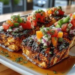 As the sun shines brighter and the days grow longer, outdoor gatherings call for vibrant, flavorful dishes that embody the spirit of summer. One such dish that perfectly captures the essence of this season is Grilled Tofu Skewers paired with Refreshing Watermelon Salsa. This delightful combination not only offers a burst of flavors but also showcases the beauty of healthy ingredients. The char-grilled tofu, complemented by the sweet and spicy watermelon salsa, creates a fusion that is both satisfying and refreshing.