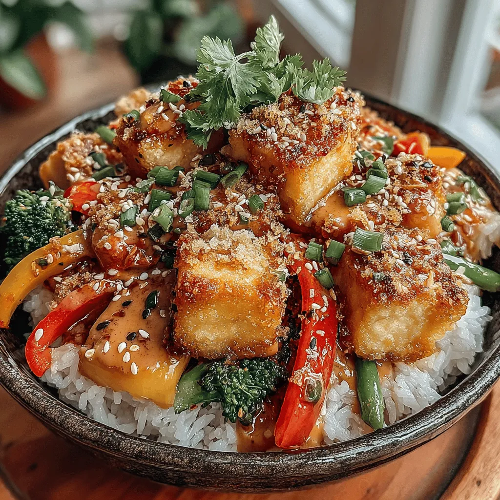 In the realm of modern cooking, stir-fry dishes have carved out a special place, celebrated for their quick preparation and ability to pack a punch of flavor. They are not only convenient for busy weeknights but also offer an opportunity to incorporate a variety of fresh ingredients and flavors into one harmonious dish. Among the myriad of stir-fry options, the Spicy Peanut Tofu Stir Fry Bowl stands out as a vibrant, flavorful, and nutritious meal that caters to both taste and health-conscious consumers.