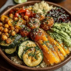 In a world increasingly focused on health and wellness, the concept of colorful, healthy meals has taken center stage. With the rise of plant-based eating, more people are discovering the joy of incorporating a variety of fresh vegetables into their diets. Not only do these vibrant dishes provide essential nutrients, but they also offer a feast for the eyes, making meals more enjoyable. One such dish that embodies this philosophy is the Colorful Sheet Pan Rainbow Veggie Bowls. This recipe is perfect for anyone looking to eat healthier without sacrificing flavor or variety, making it an excellent addition to any meal rotation.