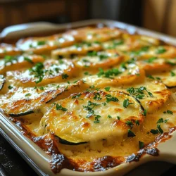 Creamy Zucchini Alfredo Bake: Step-by-Step Instructions and Serving Suggestions