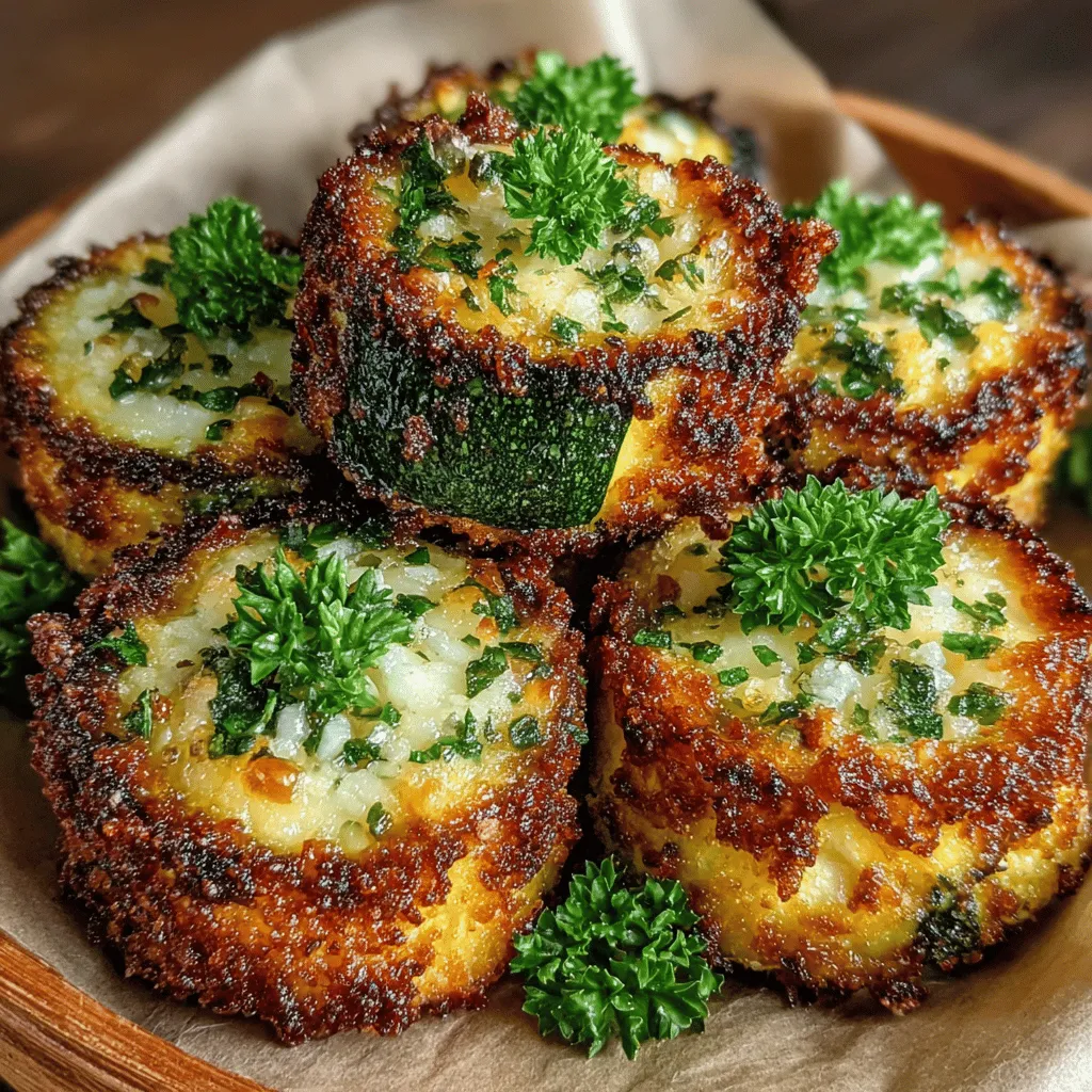 Zucchini is often celebrated for its versatility in the culinary world, making it a favorite among health-conscious cooks and food enthusiasts alike. This vibrant green vegetable is not only easy to incorporate into a wide range of dishes, but it also brings a mild flavor that can be enhanced by various ingredients. In recent years, zucchini has gained immense popularity, particularly among those looking for healthier snack alternatives or side dishes. One standout recipe that showcases zucchini's potential is Garlic Parmesan Zucchini Bites—a delightful combination of crispy texture and cheesy flavor that is sure to please both kids and adults.