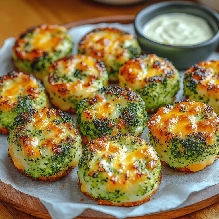 In recent years, the demand for healthy snacks has surged, with more people seeking nutritious options that don’t compromise on taste. As a result, culinary creativity has flourished, leading to a plethora of innovative recipes designed to satisfy both cravings and health-conscious diets. Among these delightful creations is the Crispy Cheesy Broccoli Poppers, a dish that perfectly embodies the marriage of flavor and nutrition.