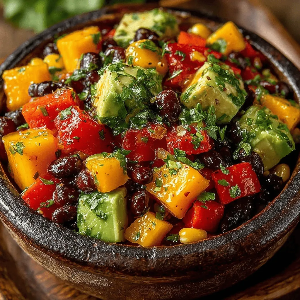 In the world of culinary creations, salads often stand out as vibrant and refreshing options that can brighten any meal. Among the multitude of salad variations, the Tropical Twist Mango Black Bean Salad emerges as a delightful combination of colors, textures, and flavors. This salad not only pleases the palate but also provides a plethora of health benefits, making it a popular choice for health-conscious individuals and food enthusiasts alike.