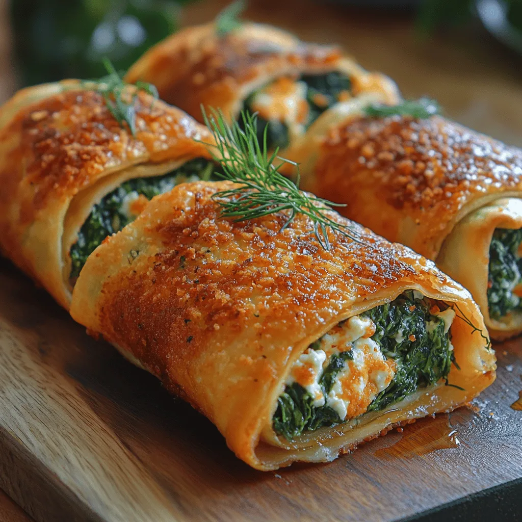 In the ever-evolving landscape of healthy cuisine, finding recipes that are both nutritious and delicious can often feel like a challenge. Enter the Crispy Feta Spinach Wraps—a delightful dish that brings together the best of both worlds. These wraps are not only incredibly simple to prepare but also packed with essential nutrients, making them an excellent choice for a quick lunch, a satisfying snack, or even a light dinner. With their unique combination of creamy feta and cream cheese paired with the fresh crunch of spinach, these wraps are sure to impress anyone seeking a delicious and health-conscious meal option.