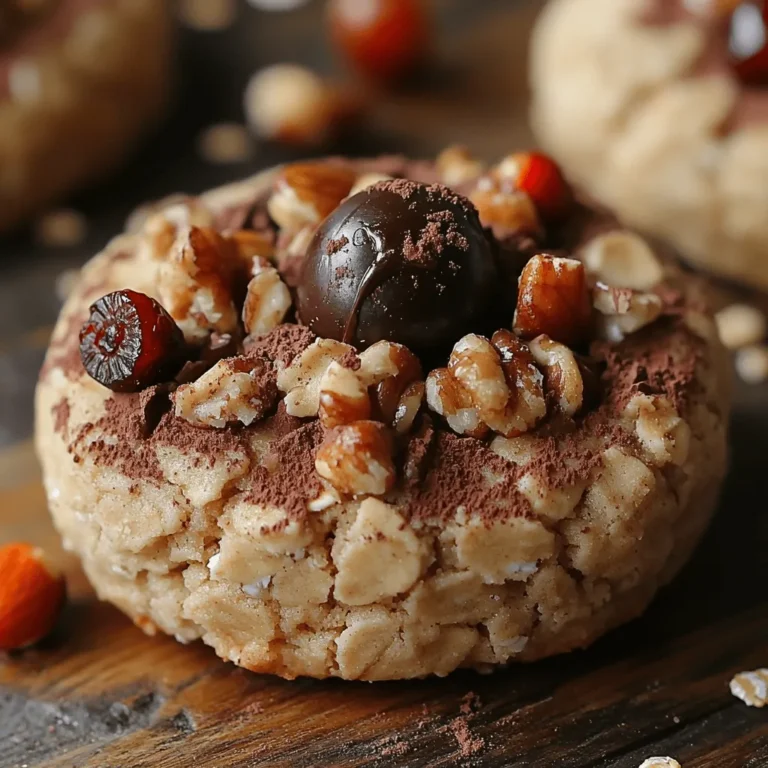 In the world of baking, few things bring as much joy as a freshly baked cookie. The aroma that fills your kitchen, the anticipation as they cool on the counter, and of course, the first bite—the experience is unparalleled. Among the delightful array of cookie recipes, Chocolatey Oat Bliss Cookies stand out not only for their rich, chocolatey flavor but also for their wholesome ingredients. This recipe combines the nourishing qualities of oats and almond flour with the indulgence of dark chocolate, making it a perfect treat for both health-conscious individuals and dessert lovers alike.
