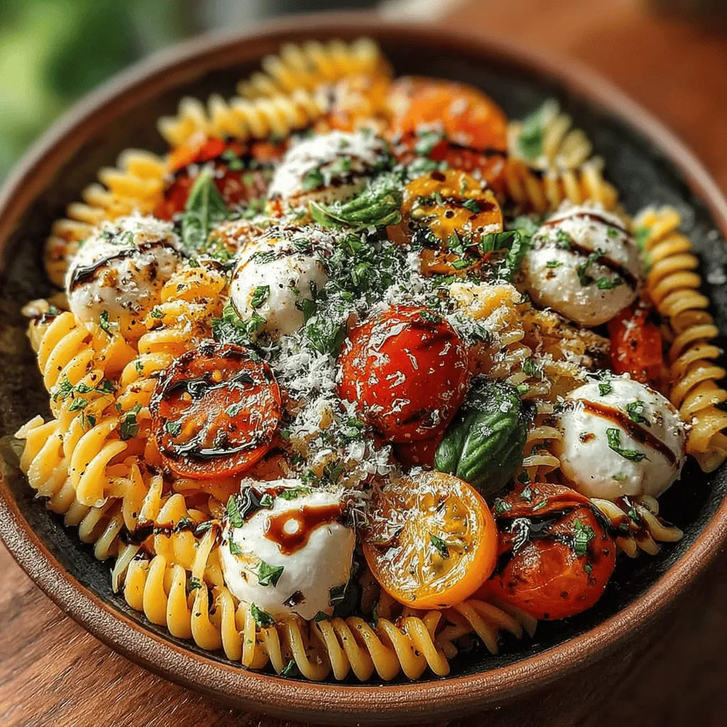Pasta salads have gained immense popularity in kitchens around the world, celebrated for their versatility and ease of preparation. Whether served as a side dish at a summer barbecue or as a light yet satisfying main course, pasta salads can cater to a variety of tastes and occasions. One standout variation that embodies the flavors of Italy is the Caprese Pasta Salad. This dish offers a refreshing twist on the classic Caprese salad, which traditionally features ripe tomatoes, fresh mozzarella, and fragrant basil, all drizzled with balsamic vinegar and olive oil.
