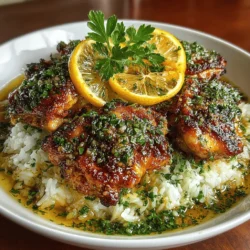 There's something undeniably comforting about a home-cooked meal, especially one that brings a burst of vibrant flavors to the table. Imagine stepping into your kitchen, the warm aroma of garlic and lemon filling the air while a satisfying sizzle comes from the skillet. This is the scene I found myself in the other evening as I whipped up my go-to recipe for Zesty Lemon Butter Garlic Chicken Rice. It’s a dish that never fails to impress, whether it's for a casual family dinner or a gathering with friends. With tender chicken thighs marinated in zesty lemon and garlic, served over fluffy jasmine rice, this recipe is not just a meal; it’s an experience.