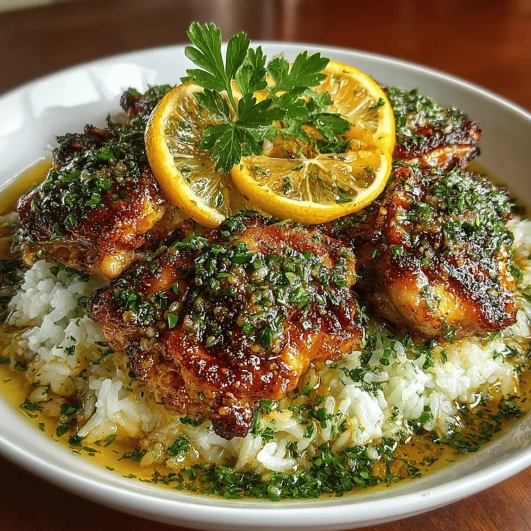 There's something undeniably comforting about a home-cooked meal, especially one that brings a burst of vibrant flavors to the table. Imagine stepping into your kitchen, the warm aroma of garlic and lemon filling the air while a satisfying sizzle comes from the skillet. This is the scene I found myself in the other evening as I whipped up my go-to recipe for Zesty Lemon Butter Garlic Chicken Rice. It’s a dish that never fails to impress, whether it's for a casual family dinner or a gathering with friends. With tender chicken thighs marinated in zesty lemon and garlic, served over fluffy jasmine rice, this recipe is not just a meal; it’s an experience.
