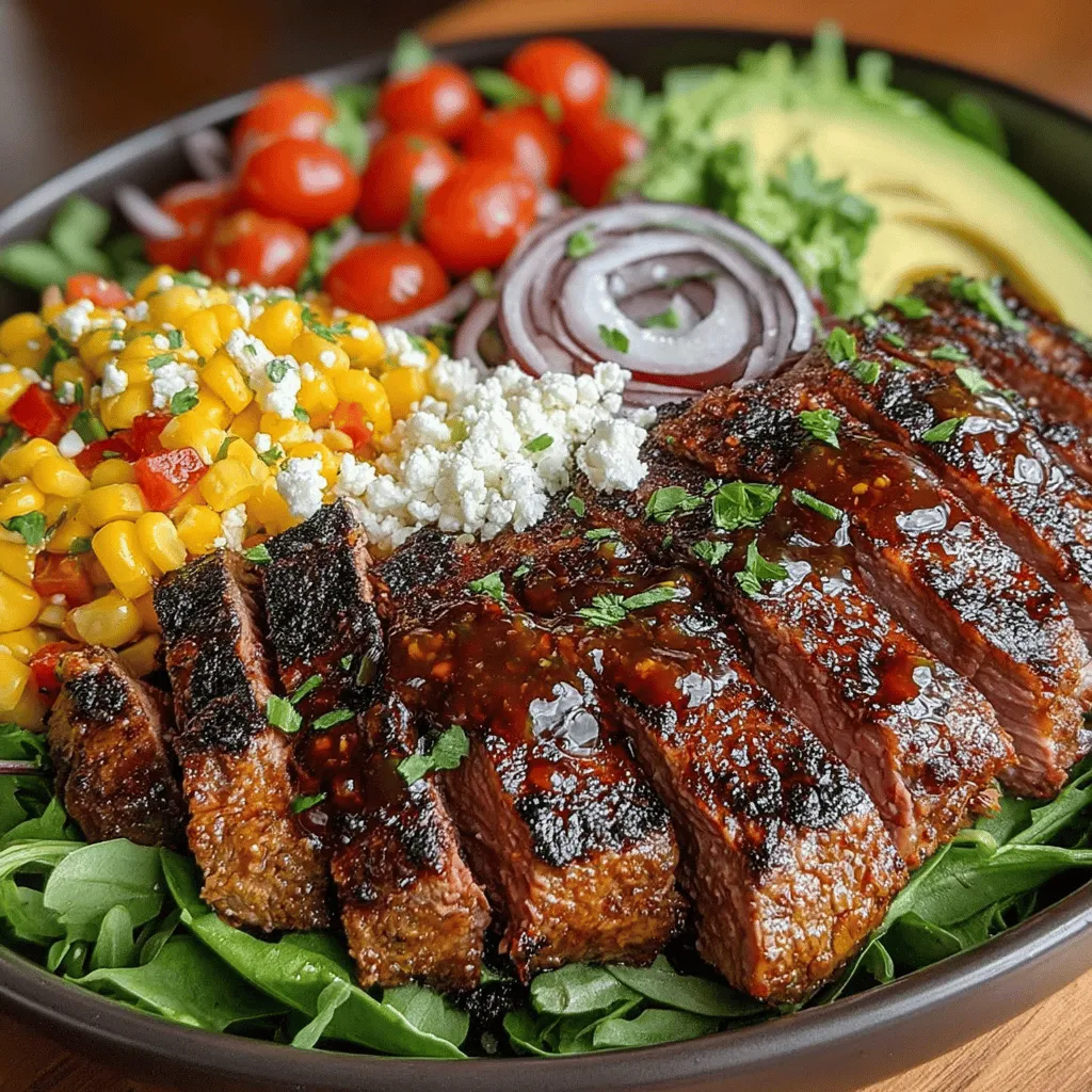 When it comes to vibrant, flavorful dishes that can easily impress at any gathering, the Grilled Steak Salad with Corn Salsa stands out as a delectable choice. This recipe is a celebration of flavors and textures, combining the rich, savory notes of grilled flank steak with the sweetness of fresh corn salsa and the crunch of crisp greens. The appeal of this dish lies not only in its eye-catching presentation but also in its ability to provide a satisfying meal that is both hearty and refreshing.