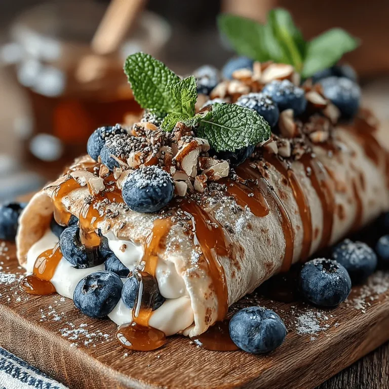 To elevate the nutritional profile of your Blueberry Almond Butter Breakfast Wrap, consider adding chia seeds or flaxseeds. Both are excellent sources of omega-3 fatty acids, fiber, and protein, making them perfect for enhancing your breakfast.