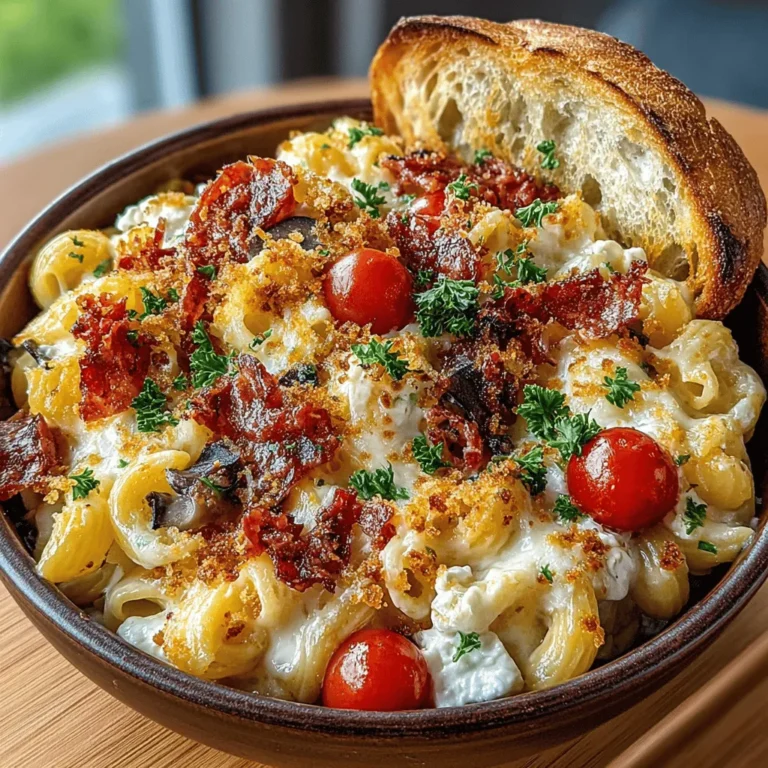 In the world of culinary creativity, few combinations are as tantalizing as the fusion of traditional comfort foods with gourmet ingredients. Enter the Charcuterie Board Mac and Cheese, a dish that takes the beloved classic mac and cheese and elevates it with an array of charcuterie elements. Imagine a creamy, cheesy pasta enveloped in the rich flavors of cured meats, artisanal cheeses, and delightful accompaniments. This dish is not just a meal; it’s an experience that invites friends and family to gather around the table, savoring every bite.
