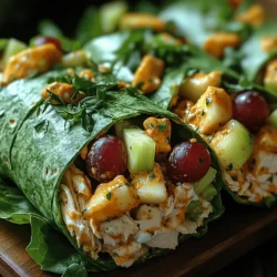 As the back-to-school season approaches, parents everywhere are faced with the challenge of ensuring their children have nutritious meals that are both enjoyable and easy to prepare. With busy mornings and packed schedules, it’s essential to find recipes that not only meet the dietary needs of growing children but also appeal to their taste buds. This is where our Back to School Chicken Salad Wraps come into play—a healthy, delicious, and simple option that can be whipped up in no time.