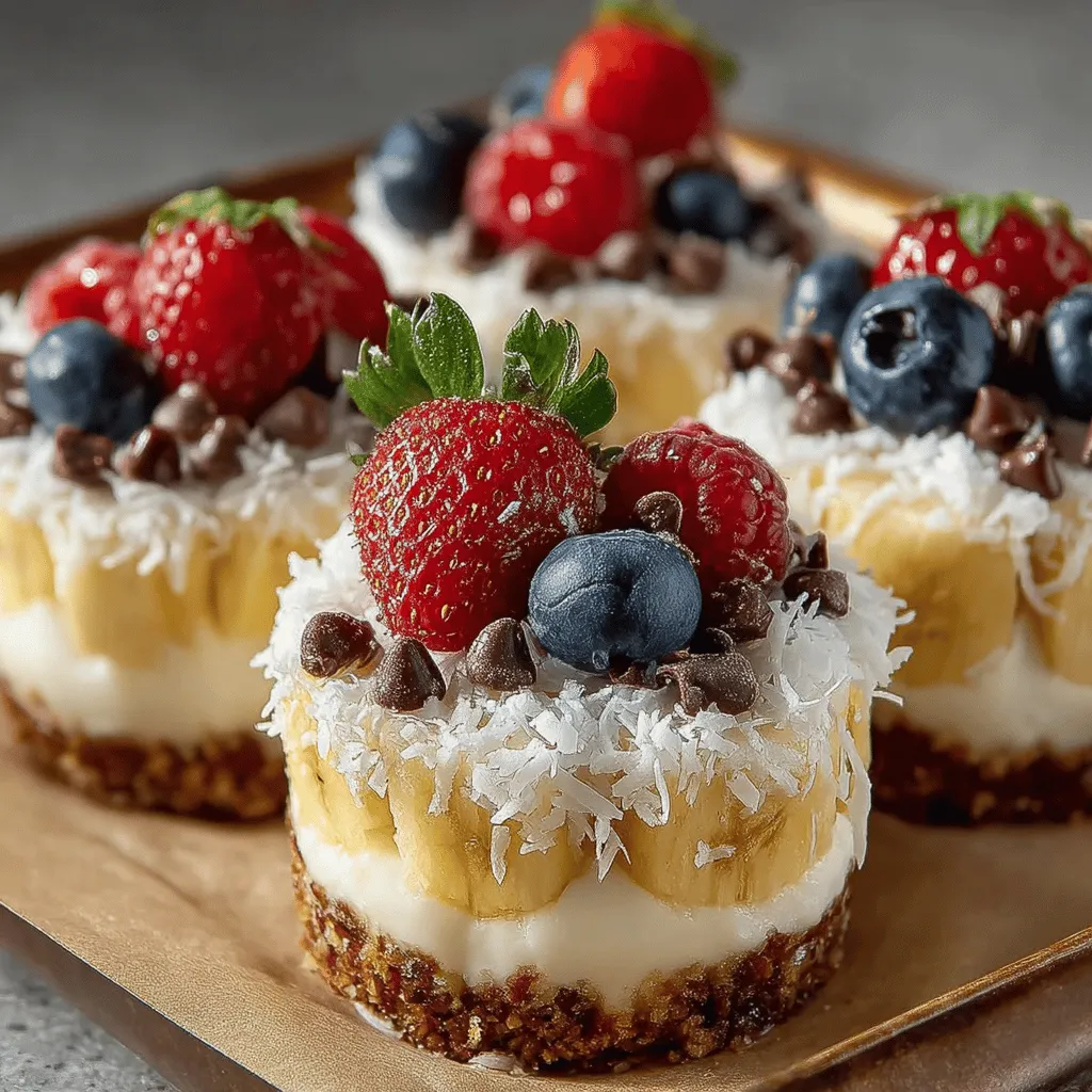 As the sun shines brighter and the temperatures rise, the craving for refreshing desserts becomes undeniable. Frozen yogurt treats have long been celebrated as a satisfying and healthier alternative to traditional ice cream, offering the perfect balance of creamy texture and delightful flavors. Among the myriad of frozen yogurt recipes, one stands out for its vibrant tropical flavors and health-conscious ingredients: Tropical Bliss Frozen Yogurt Banana Coconut Wheels. This delightful treat combines the natural sweetness of ripe bananas with the creamy goodness of Greek yogurt and the rich, nutty flavor of shredded coconut.