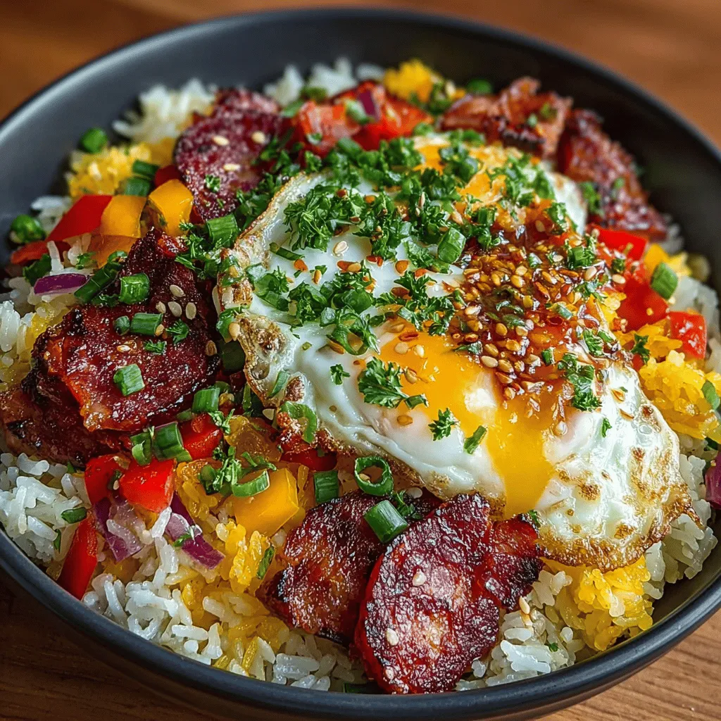 Have you ever dreamed of elevating traditional fried rice into a culinary masterpiece that tantalizes not just your taste buds but also your imagination? Enter Charcuterie Fried Rice Delight, a dish that combines the comforting essence of fried rice with the savory richness of charcuterie and the creamy goodness of cheese. This innovative recipe takes the beloved Asian staple and gives it a modern twist, making it suitable for any occasion—be it a casual weeknight dinner, a festive gathering, or a delightful side dish at your next barbecue.