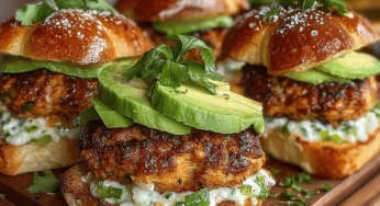 Spicy Green Chili Turkey Burger Sliders: A Flavorful Delight