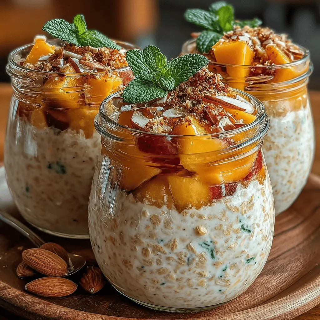 Overnight oats have emerged as a favored breakfast choice for many, thanks to their delicious flavor and practicality. This no-cook method allows for a harmonious blend of oats, liquid, and toppings, offering a nutritious start to the day with minimal effort. One standout recipe in the realm of overnight oats is Peachy Bliss Overnight Oats, a delightful combination that captures the essence of summer. With its refreshing flavors and health benefits, this recipe showcases how a simple meal can be both satisfying and nourishing.