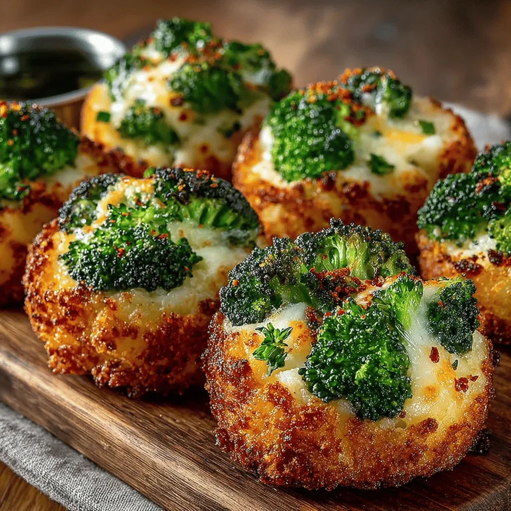 Mini Broccoli Cheddar Potato Poppers are a delightful and nutritious snack that seamlessly combines the vibrant flavors of fresh broccoli with the rich, creamy essence of cheddar cheese, all encased in a crispy, golden shell. These bite-sized treats are perfect for various occasions, whether it's a lively party, an exciting game day, or simply a fun family gathering. Not only do they appeal to the taste buds of both kids and adults, but they also offer a clever way to sneak in some vegetables without anyone noticing. In this article, we will delve into the step-by-step process of crafting these delectable morsels, sharing insights on the ingredients that make them a nutritional powerhouse, and offering tips on how to serve them for maximum enjoyment.