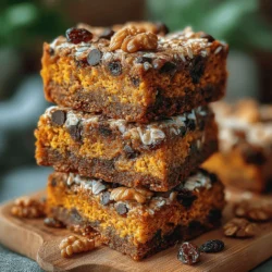 In recent years, breakfast bars have surged in popularity as a convenient meal option for busy lifestyles. These portable snacks are perfect for those who need to grab something nutritious on the go or for families seeking a quick breakfast solution. Among the myriad of breakfast bar recipes that have emerged, Pumpkin Oat Breakfast Bars stand out due to their wholesome ingredients, seasonal appeal, and incredible versatility. These bars combine the warm, comforting flavors of pumpkin spice with the nutritious benefits of oats, making them an ideal choice for a well-balanced morning meal.