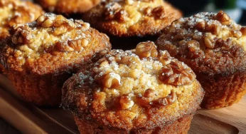 Apple Oat Chia Muffins with Honey