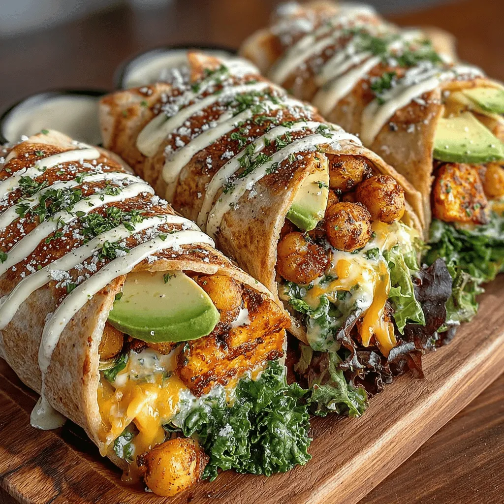 Discover the perfect blend of flavors and nutrients with our Spiced Roasted Sweet Potato Chickpea Wraps. This wholesome recipe not only offers a satisfying meal but also highlights the versatility of sweet potatoes and chickpeas. Packed with protein, fiber, and vibrant spices, these wraps are ideal for a quick lunch or dinner option. The combination of roasted sweet potatoes and chickpeas creates a symphony of textures and flavors, making each bite a delightful experience. In this article, we will explore the nutritional benefits of the ingredients, the cooking process, and how to assemble these delicious wraps for maximum enjoyment.