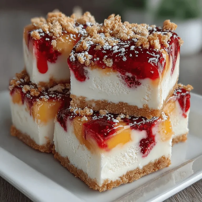 To create the perfect base for your Fruity Bliss Frozen Peach Raspberry Yogurt Bars, the blending process is crucial. Start by placing the peeled and chopped ripe peaches into your high-speed blender or food processor. For the best results, ensure your peaches are fresh and perfectly ripe to achieve a naturally sweet flavor.