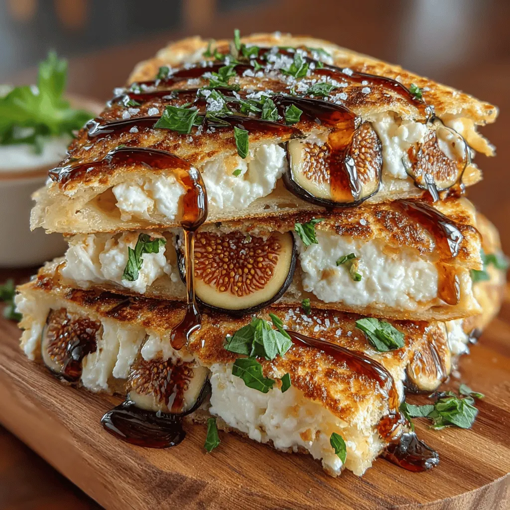 Creating the perfect Decadent Fig and Cheese Quesadillas begins with selecting high-quality ingredients that elevate the dish. Each component has its unique role, contributing to the overall flavor profile and nutritional value.