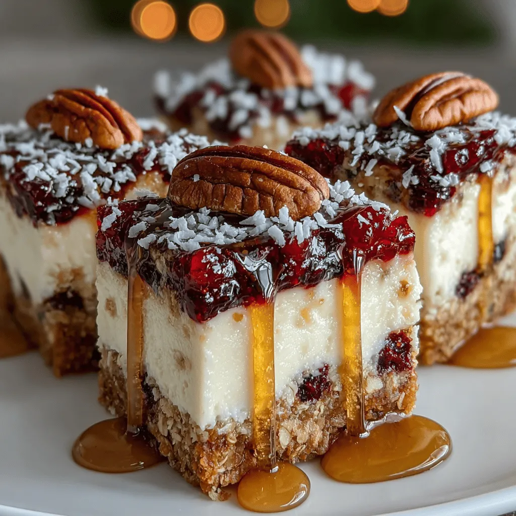When it comes to satisfying your sweet tooth without compromising on health, the Cranberry Pecan Bliss Squares stand out as a perfect option. This delightful treat is not just a dessert; it serves as a wholesome snack that can be enjoyed at any time of the day. With its blend of tart cranberries, crunchy pecans, and creamy Greek yogurt, this recipe captures a harmonious balance of flavors and textures that appeals to both the palate and the health-conscious eater.