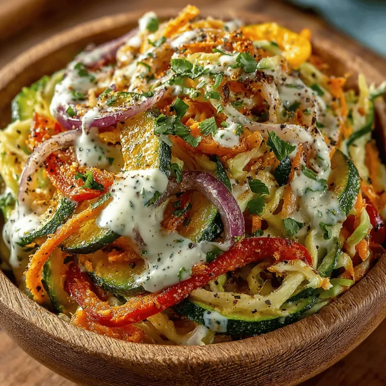 If you’re on the lookout for a vibrant and refreshing side dish that complements a variety of meals, look no further than Crunchy Zesty Zucchini Slaw. This recipe stands out not just for its crisp texture and bright flavors, but also for its versatility in the kitchen. Whether served alongside grilled meats, as a topping for tacos, or as a standalone salad, this slaw brings a delightful crunch and zesty kick to any dining table.