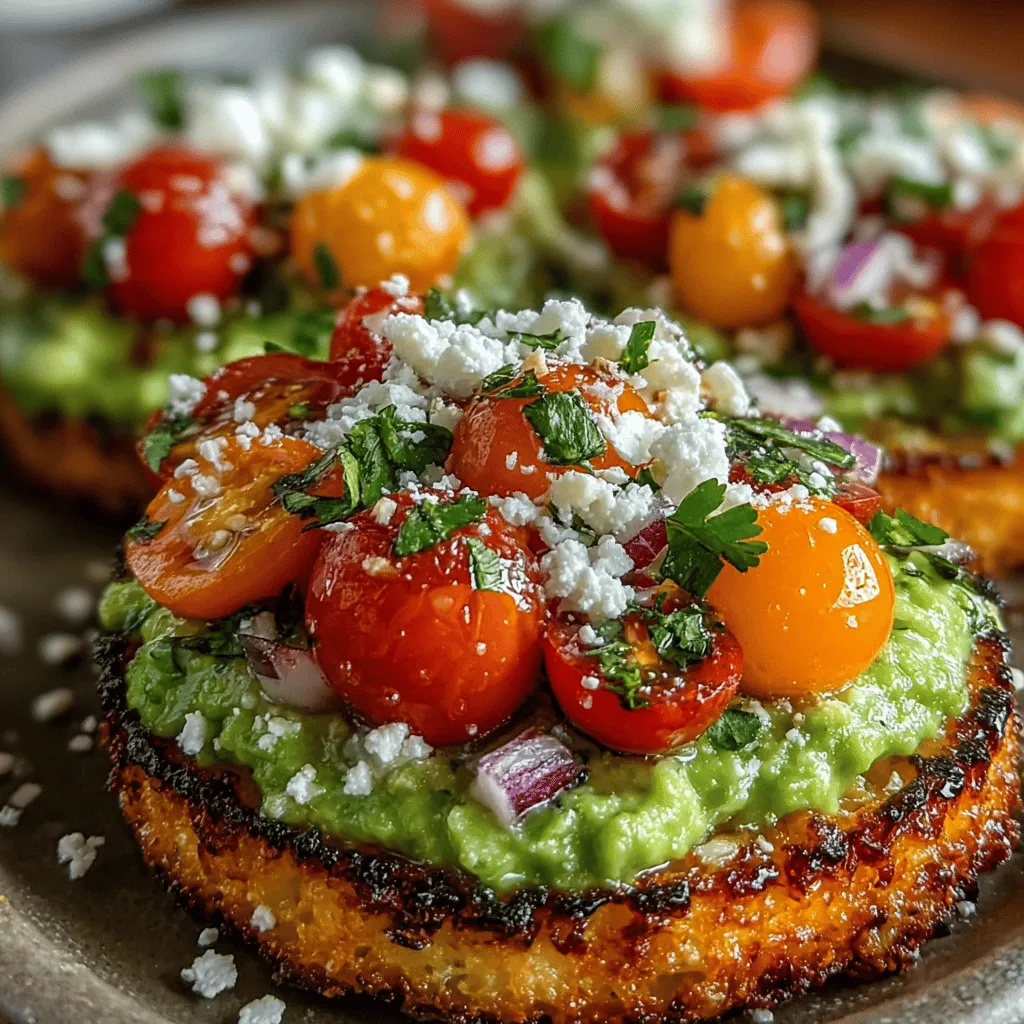When it comes to quick, healthy meals that are both satisfying and delicious, Creamy Avocado & Tomato Rice Cakes stand out as a top choice. This recipe perfectly blends the creamy richness of ripe avocados with the vibrant, juicy taste of fresh tomatoes, all atop a crunchy rice cake base. Ideal for a light lunch, a nutritious snack, or even an elegant appetizer, this dish captures the essence of fresh ingredients and simple preparation.