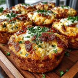 Mini Frittata Cornbread Muffins are a delightful fusion of two beloved breakfast staples: frittatas and cornbread. These bite-sized treats offer the perfect balance of flavors and textures, making them an ideal choice for busy mornings, leisurely brunches, or as a savory snack at any time of the day. The versatility of these muffins is one of their standout features; they can be easily customized to suit individual tastes and dietary preferences. Whether you’re a meat lover or a vegetarian, there’s a combination of fillings that will satisfy your cravings.