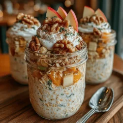 Overnight oats are simply rolled oats soaked in liquid overnight, allowing them to absorb the moisture and soften in texture. This method transforms raw oats into a creamy, ready-to-eat dish that is not only satisfying but also packed with nutritional benefits. Oats are rich in fiber, particularly beta-glucan, which can help lower cholesterol levels, promote healthy digestion, and keep you feeling full longer. Additionally, they are a good source of essential vitamins and minerals, including B vitamins, iron, and magnesium.