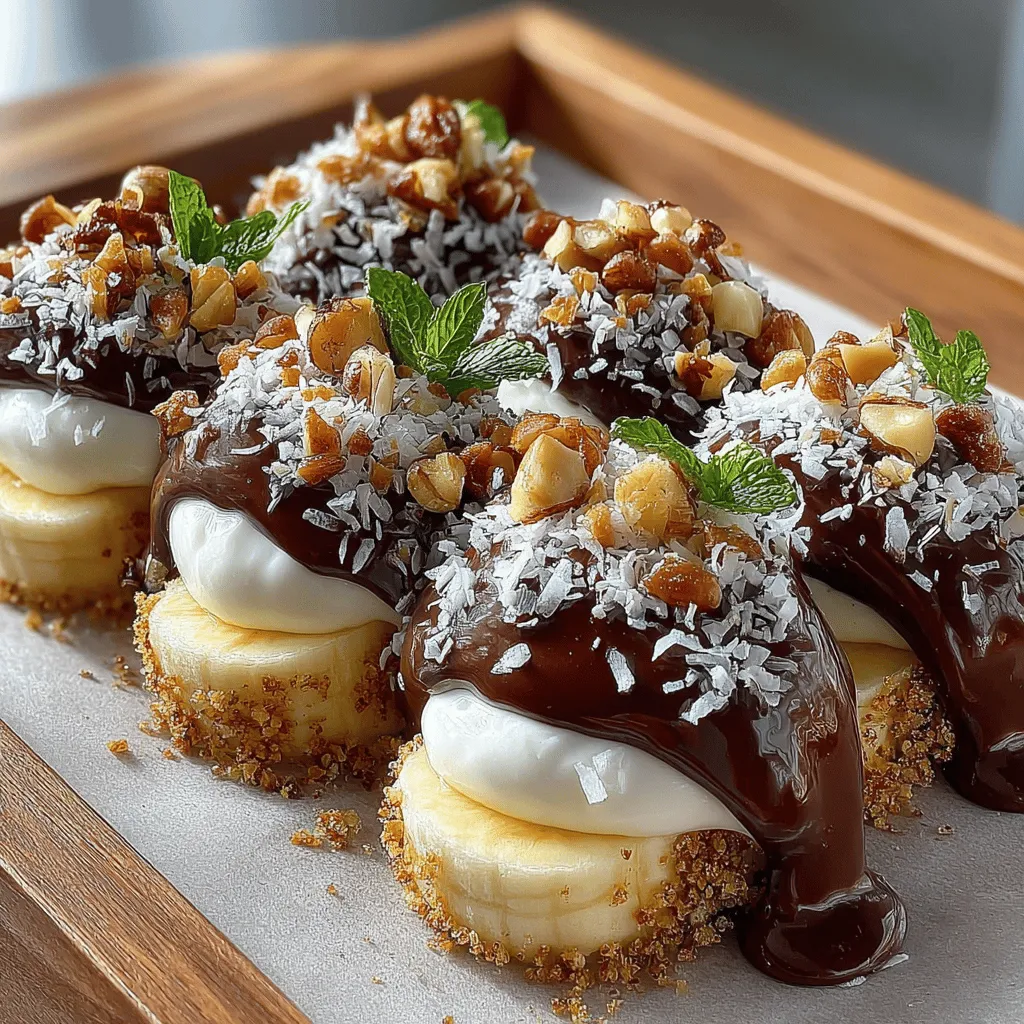 In the quest for healthy snacks that satisfy sweet cravings, the Choco-Banana Bliss Pops emerge as a delightful solution. This recipe marries the creamy texture of ripe bananas with the rich indulgence of chocolate, creating a treat that appeals to both children and adults alike. With their vibrant flavor profile and wholesome ingredients, these pops offer a guilt-free way to indulge while also being incredibly simple to prepare at home. Whether you are looking for a quick dessert for a summer gathering or a nutritious snack for the kids, Choco-Banana Bliss Pops are a perfect choice.