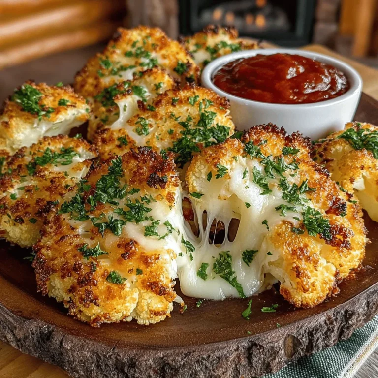To create the perfect base for your Cheesy Baked Mozzarella Cauliflower Bites, it is essential to master the art of mashing cauliflower. Begin by steaming or boiling your cauliflower florets until they are fork-tender. This typically takes about 10-15 minutes. Once cooked, drain the florets and allow them to cool slightly.