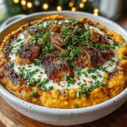When it comes to comfort food, few dishes can rival the warm, creamy goodness of mashed potatoes. However, if you're looking for a twist that offers both a nutritional punch and a delightful flavor profile, look no further than caramelized onion sweet potato mash. Sweet potatoes, known for their vibrant orange hue and natural sweetness, are not only delicious but also packed with nutrients. They are an excellent source of vitamins A and C, fiber, and potassium, making them a healthful addition to any meal.