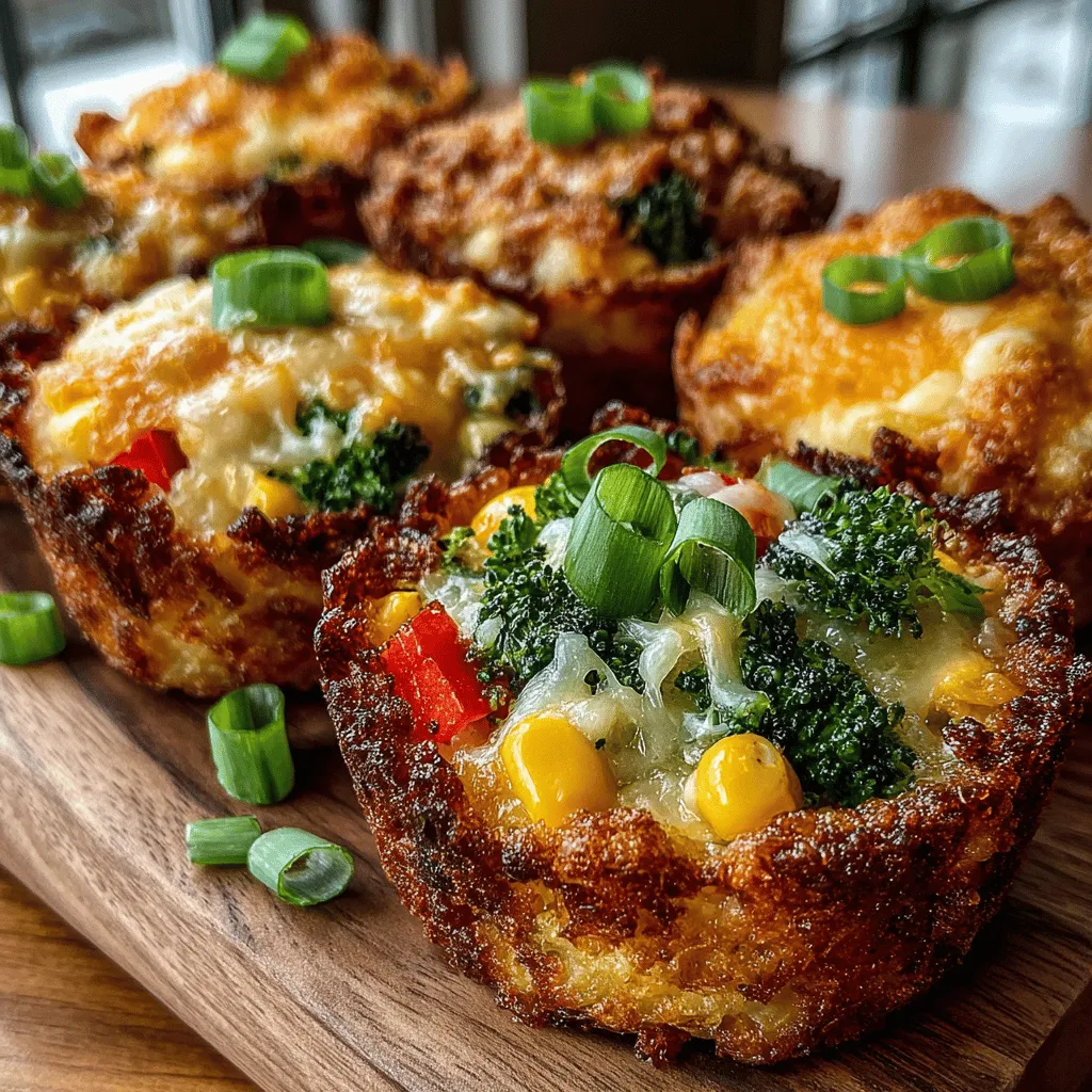 If you're looking for a fun and innovative way to enjoy vegetables, look no further than Mini Veggie Tater Tot Cups. This delightful dish combines the crunch of golden tater tots with a medley of colorful vegetables, creating a mouthwatering treat that appeals to both kids and adults. Perfect as an appetizer, snack, or side dish, these mini cups are not only flavorful but also a great way to sneak in some nutrition without sacrificing taste.