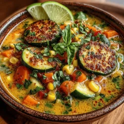 Creamy Summer Veggie Delight Soup: Final Steps and Serving Suggestions