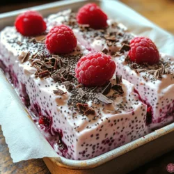 Frozen yogurt bars have gained immense popularity as a refreshing yet nutritious dessert option, appealing to health-conscious individuals and families alike. These delightful treats are not only satisfying to the taste buds but also packed with wholesome ingredients, making them a perfect choice for a guilt-free indulgence. Among the myriad of recipes available, the Berry Bliss Frozen Yogurt Chia Bars stand out as a vibrant, nutrient-dense option that combines the goodness of Greek yogurt, chia seeds, and fresh raspberries.