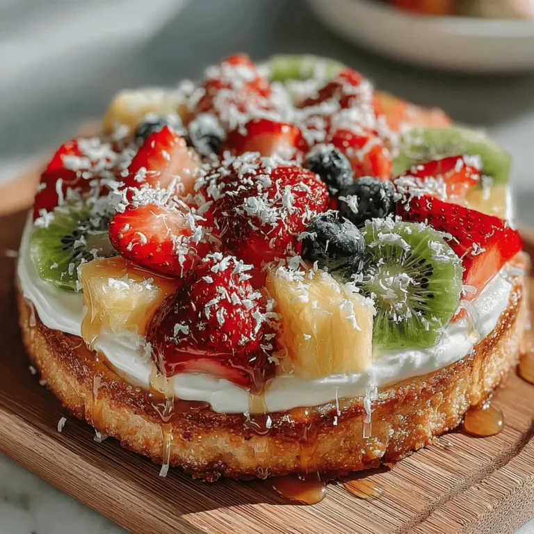 The arrangement of the fruit toppings is crucial not only for flavor but also for visual appeal. Here are some creative ideas to elevate your Tropical Citrus Fruit Pizza:
