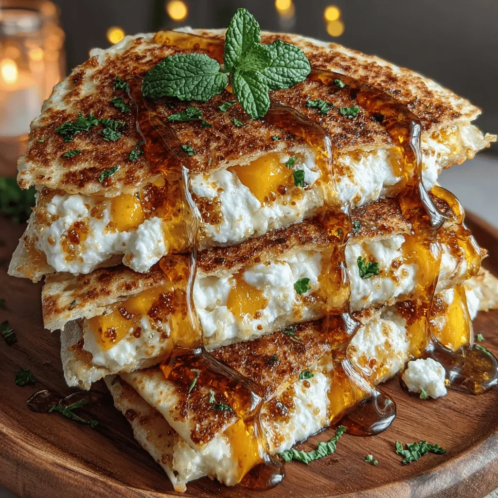 When it comes to culinary creativity, few combinations are as delightful as the pairing of sweet peaches with savory cheeses. The Sweet & Savory Peach Quesadillas recipe captures this unique flavor profile, merging the juiciness of ripe peaches with the creaminess of cheese to create a dish that is both satisfying and sophisticated. Whether you are entertaining guests or simply looking for a quick snack, these quesadillas offer a versatile option that can effortlessly transition from casual to upscale dining.